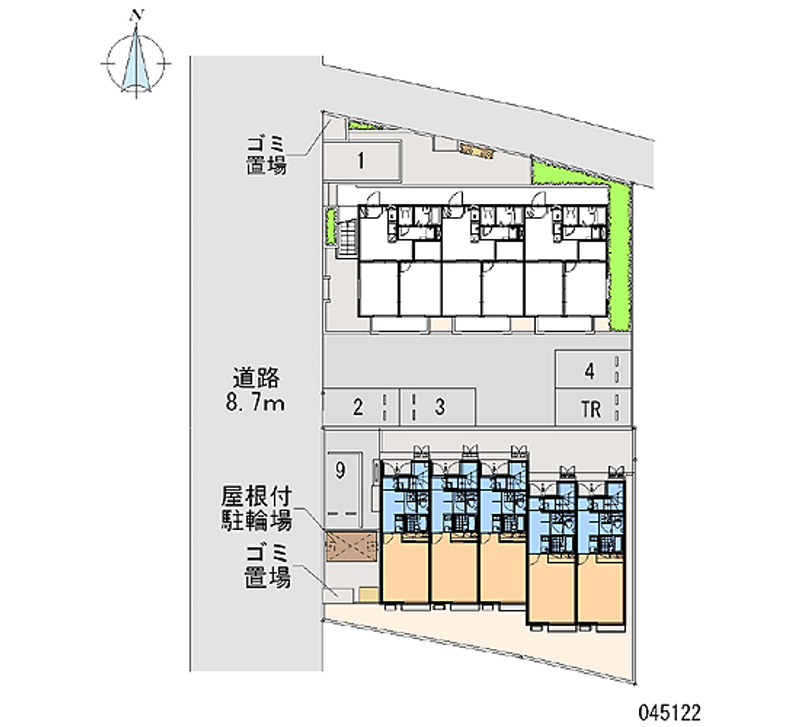 45122月租停车场