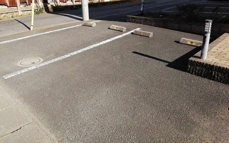 レオパレス北富岡 駐車場