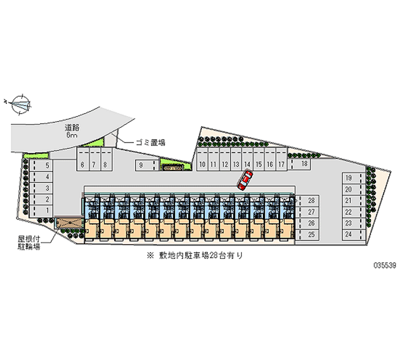 35539月租停車場