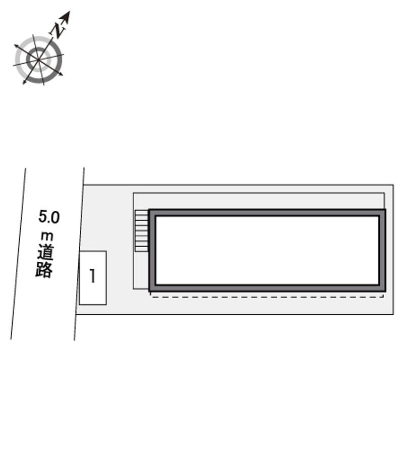 レオパレスマロニエ 配置図