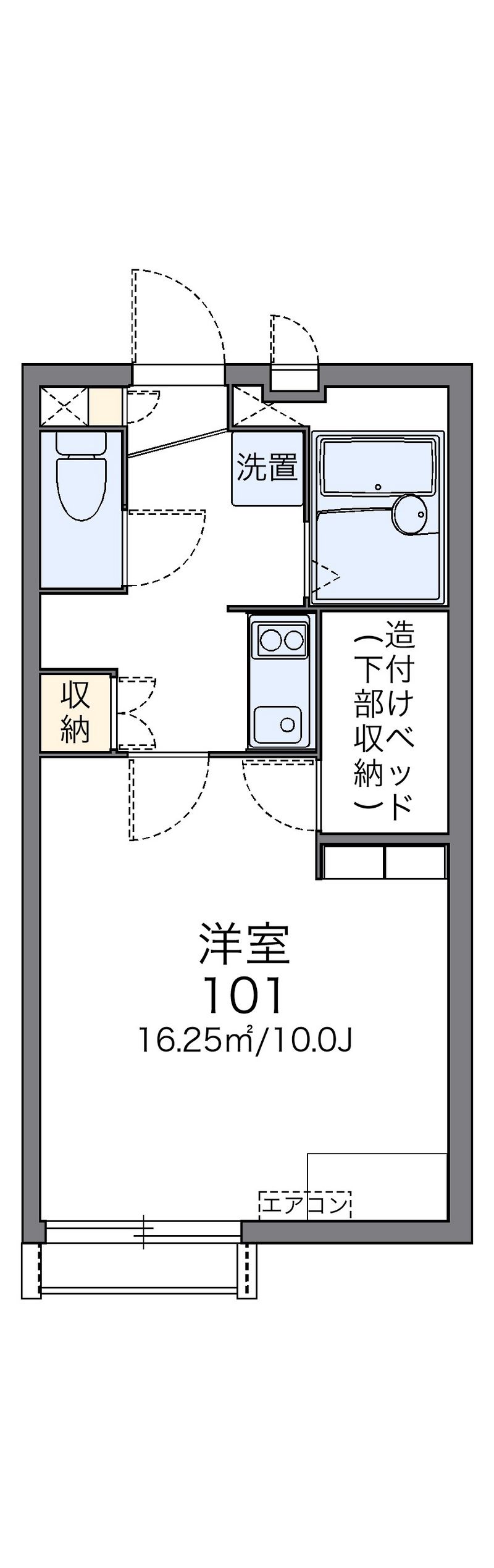 レオネクストルミエールⅡ 間取図