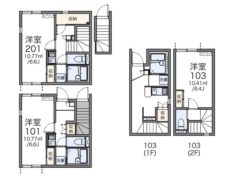レオネクスト桜丘第３ 間取図
