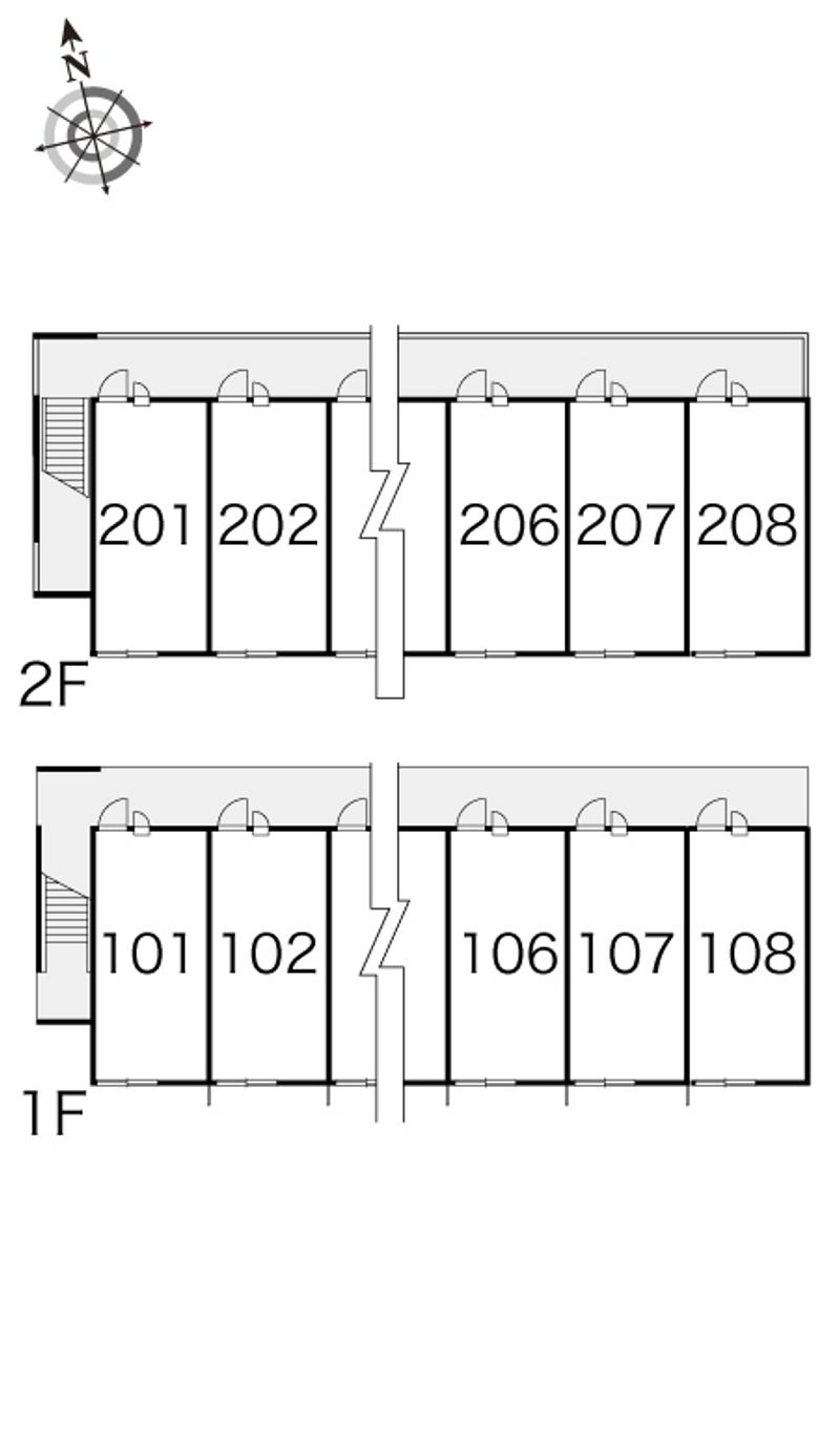 レオパレスＧＯＯＤＹ 間取り配置図