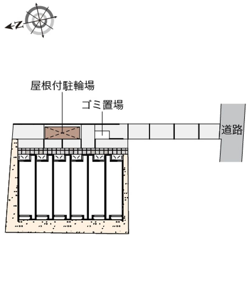 クレイノフェリーチェ 配置図
