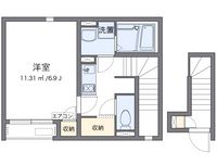 クレイノお花茶屋 間取図