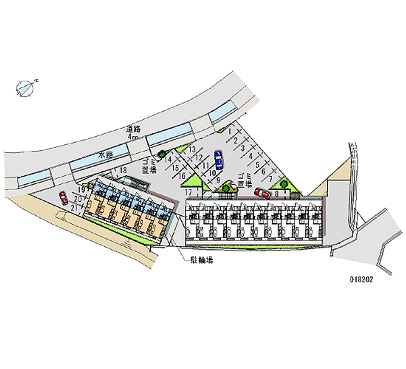 18202 Monthly parking lot