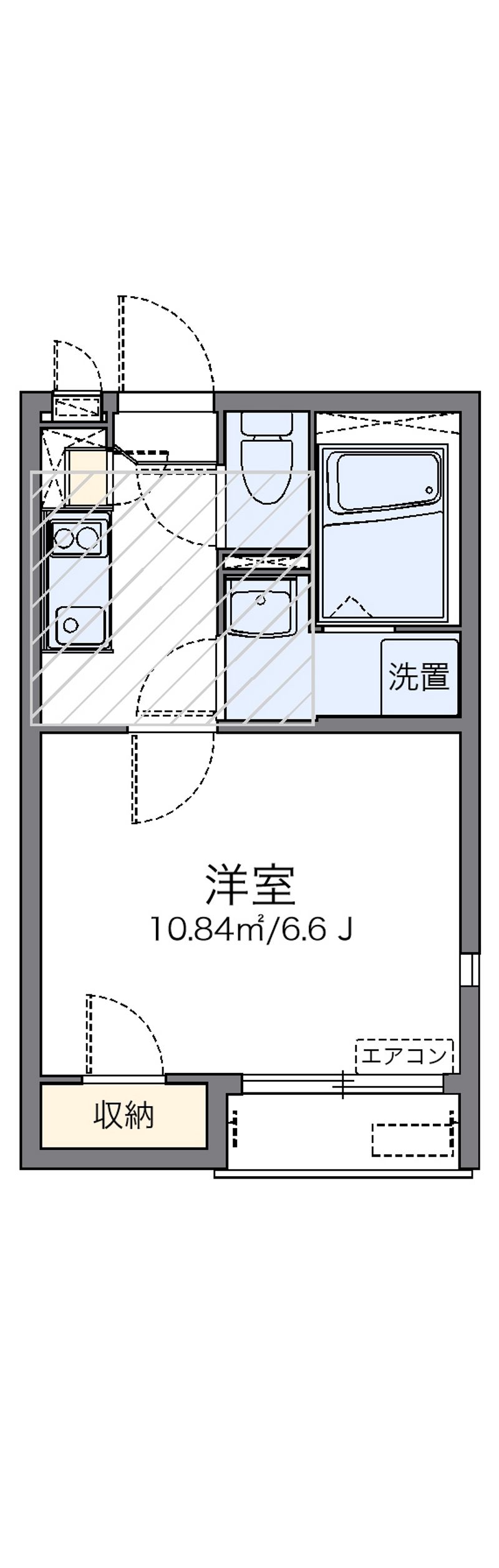 レオネクストＣＨＡＣＨＡ 間取図