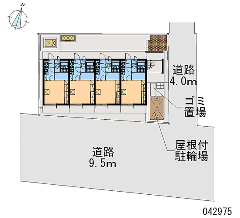 レオパレス千葉 区画図