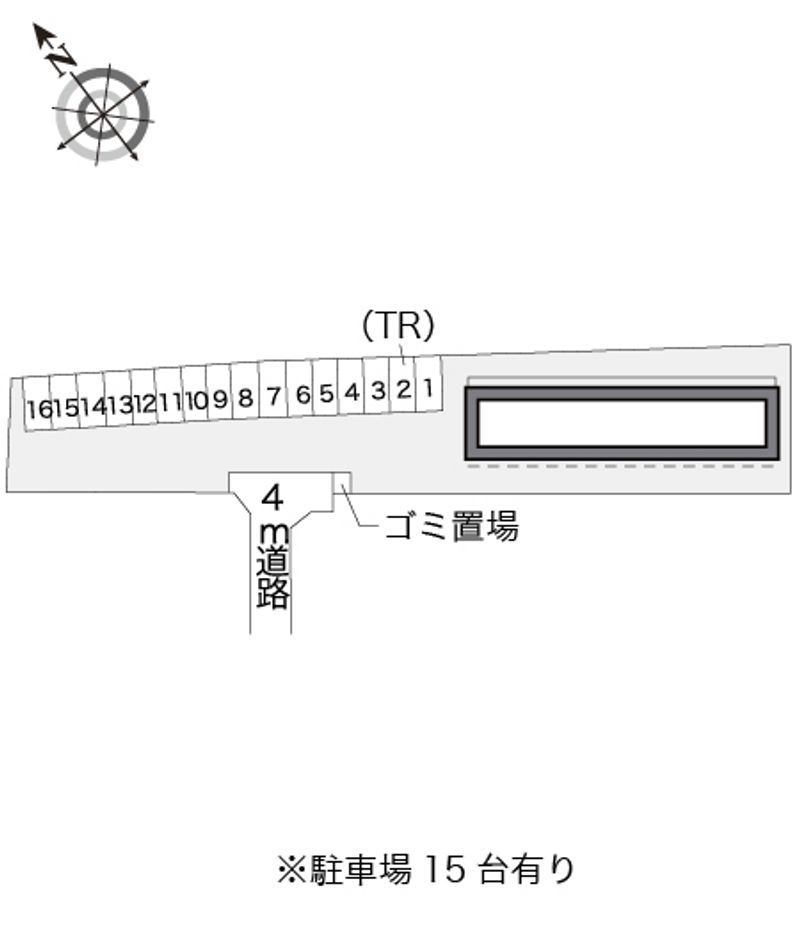 レオパレスコガ 配置図