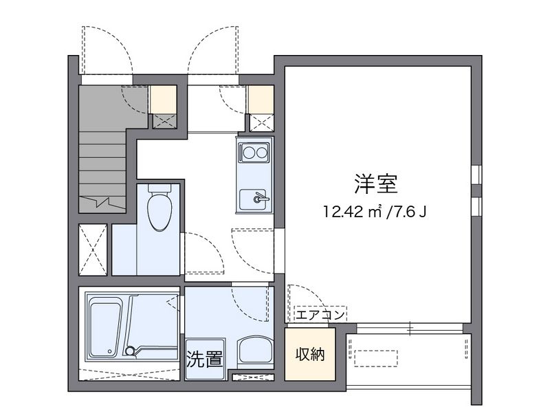 クレイノやよい 間取図