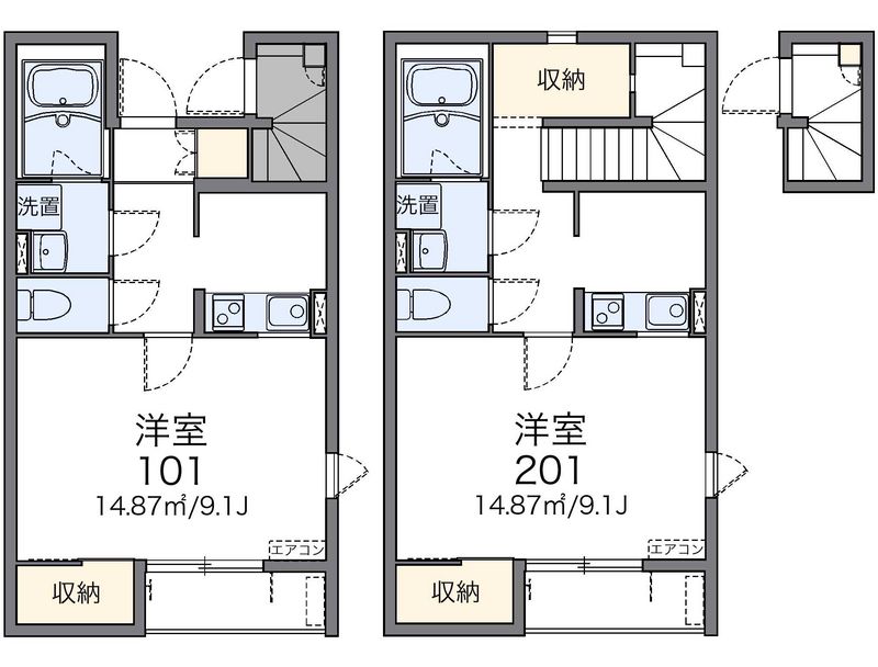 レオネクストドマーニ 間取図
