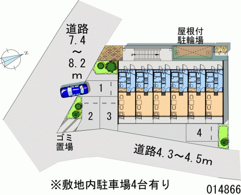 14866月租停車場