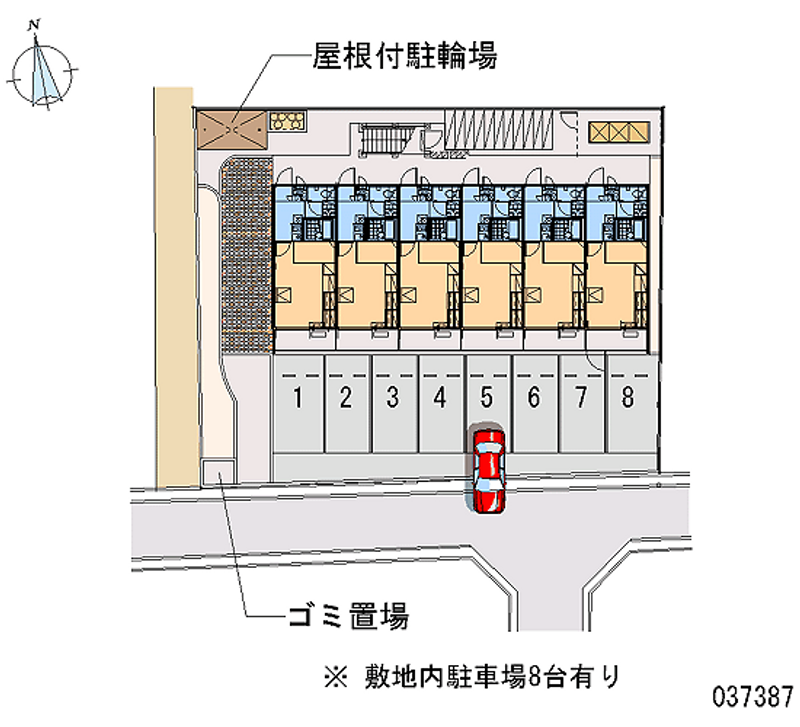 レオパレス屋形 月極駐車場