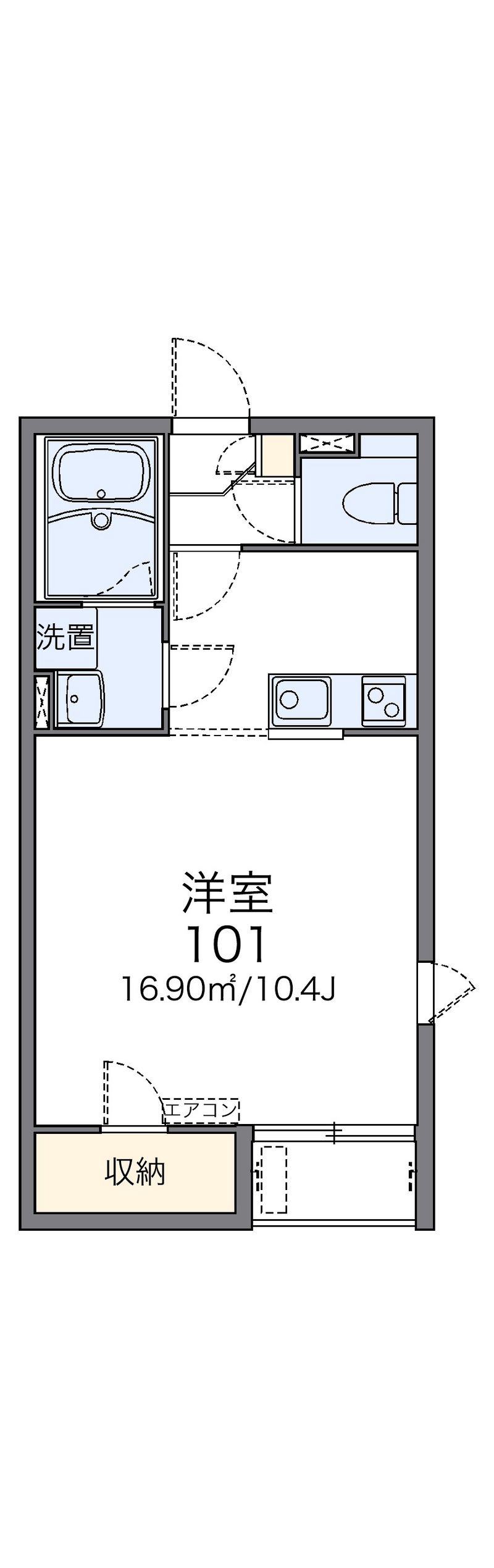 レオネクスト淳 間取図