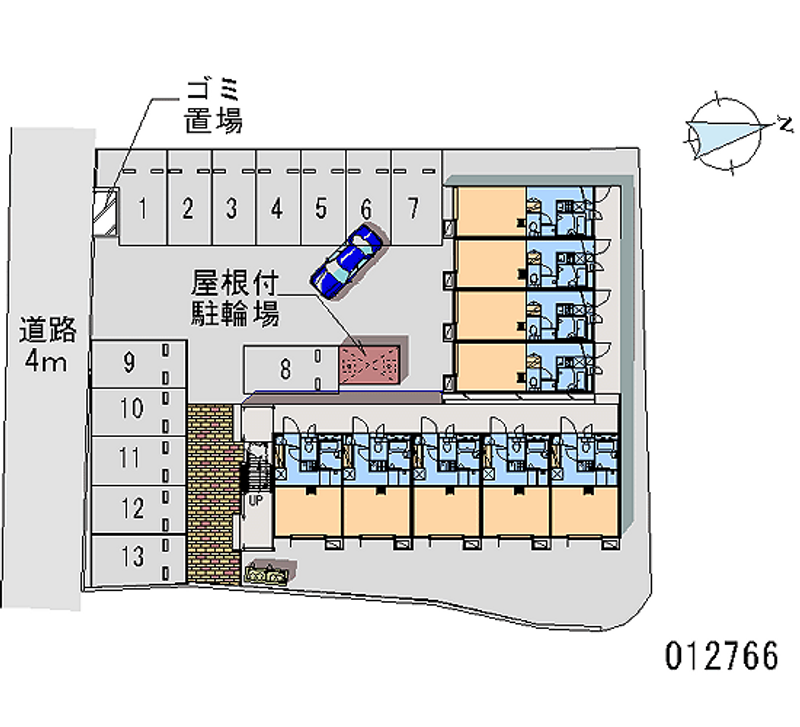 12766月租停车场