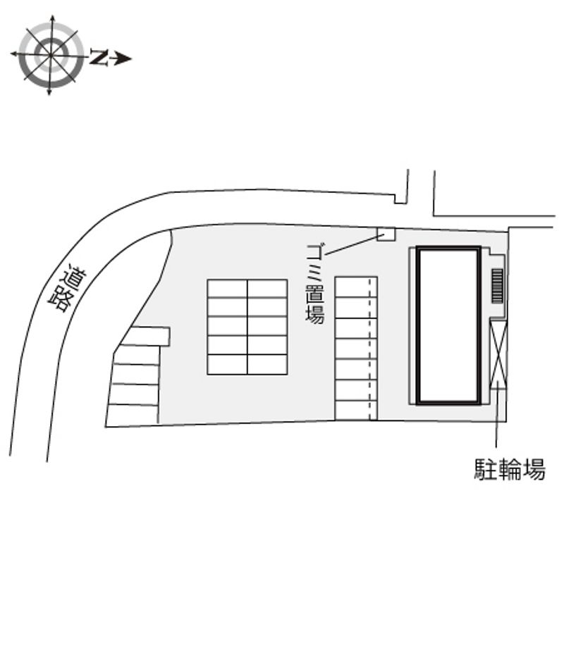 レオパレス待兼キャンパス 配置図