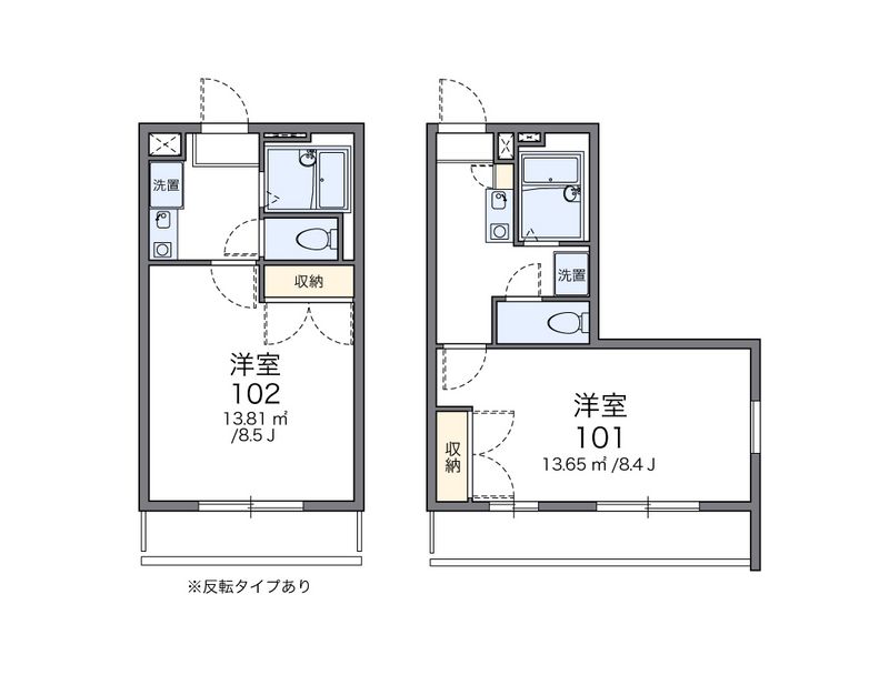 レオパレス嘉寿ＨＩＭＥＪＩ 間取図