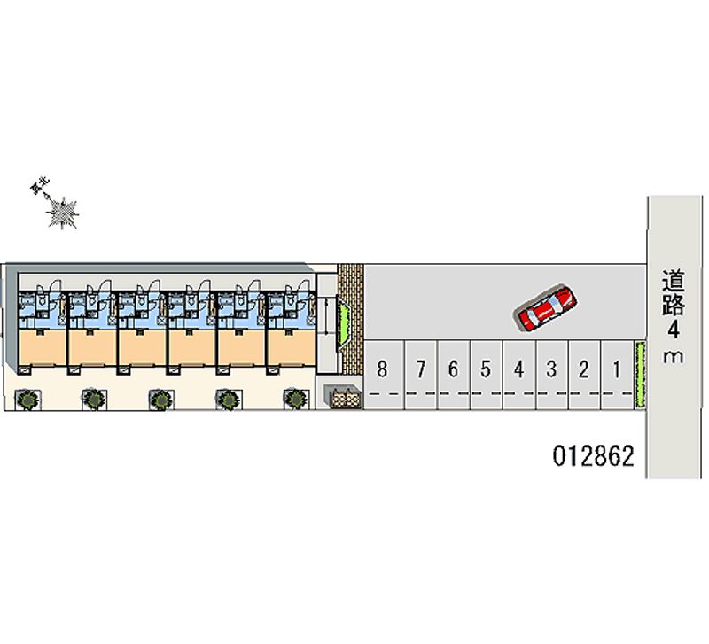 12862 Monthly parking lot