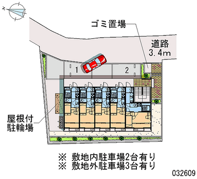 32609 Monthly parking lot