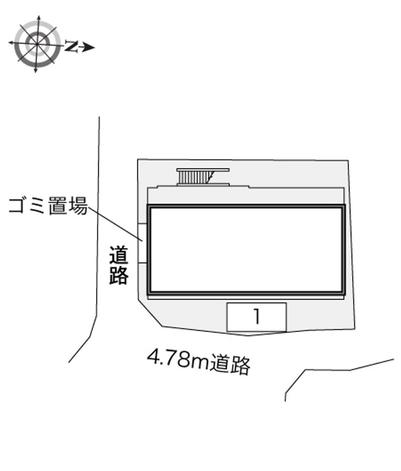 レオパレストウシヨウマエ 配置図