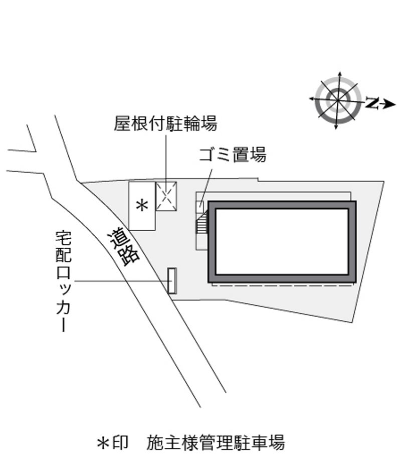 レオパレス海の公園 配置図