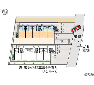 07370 Monthly parking lot