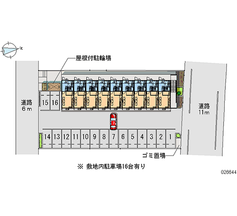 26644 bãi đậu xe hàng tháng