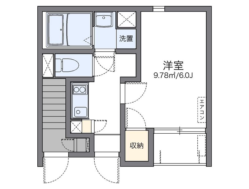 レオネクスト東浅草 間取図