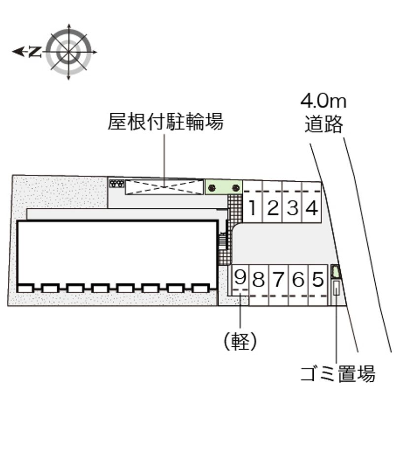 レオネクストリバティ菰田西 配置図
