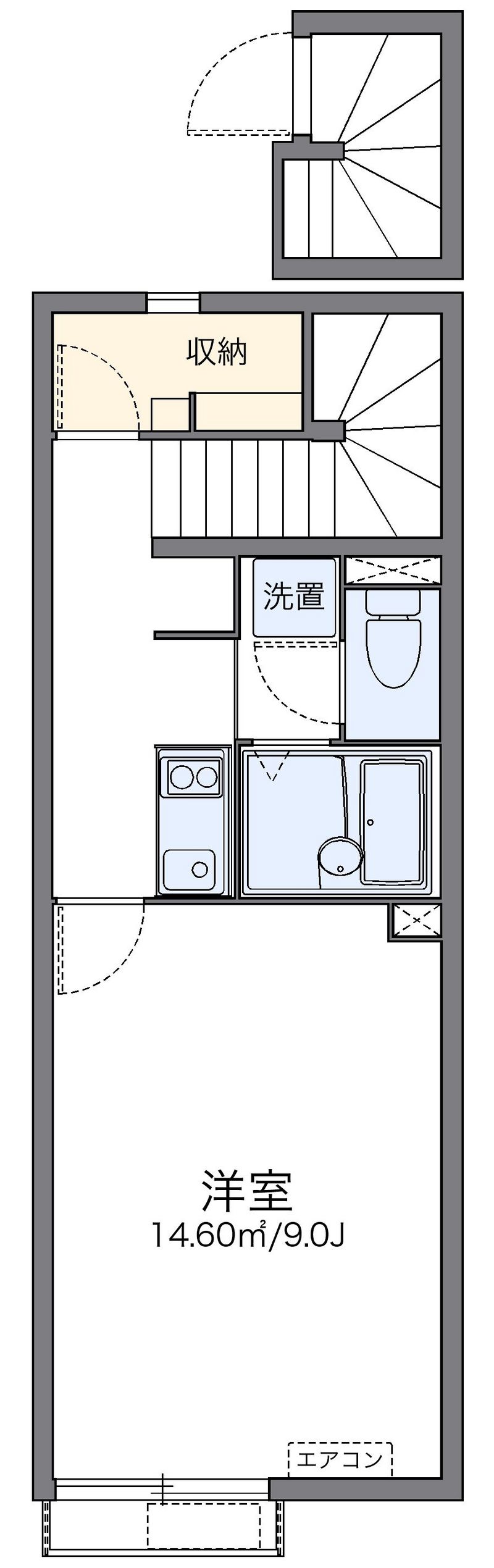 レオネクストＣＨＩＦＵＴＡＫＡ 間取図