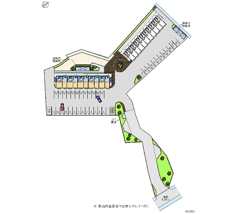 12162 Monthly parking lot