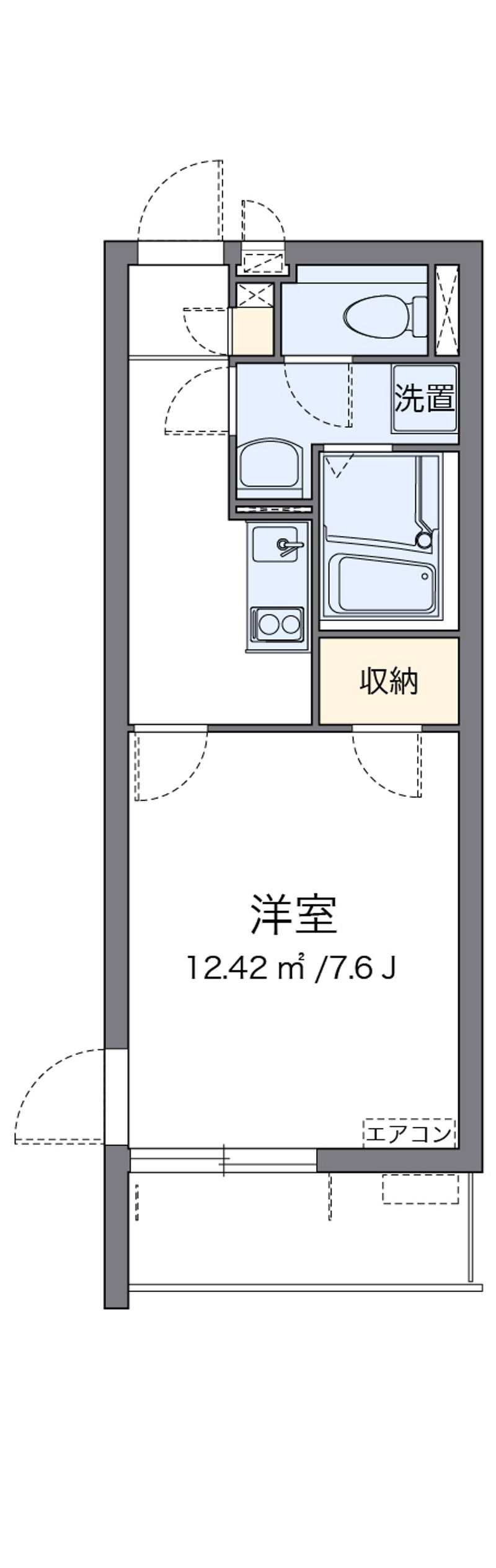 クレイノヴィレッタ 間取り