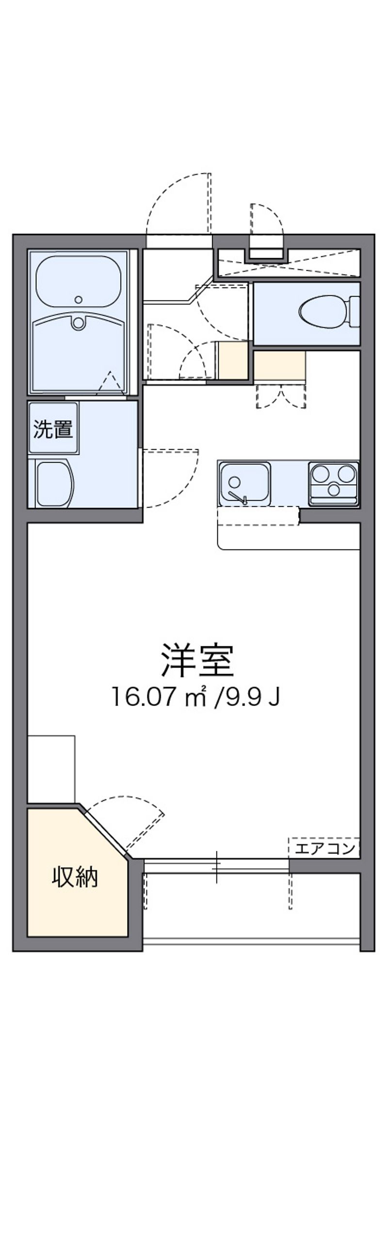 レオパレスＹ　ＲⅡ 間取図