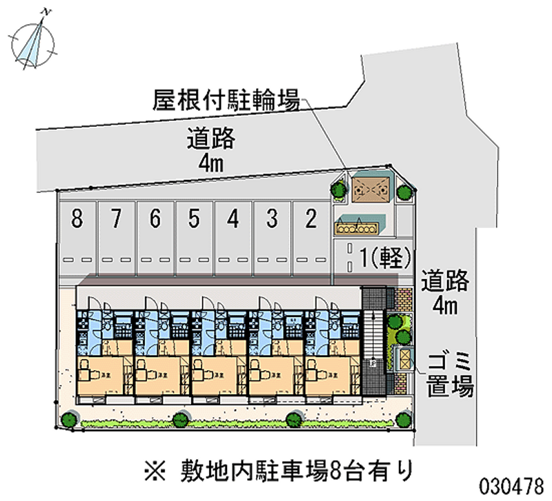 30478 Monthly parking lot