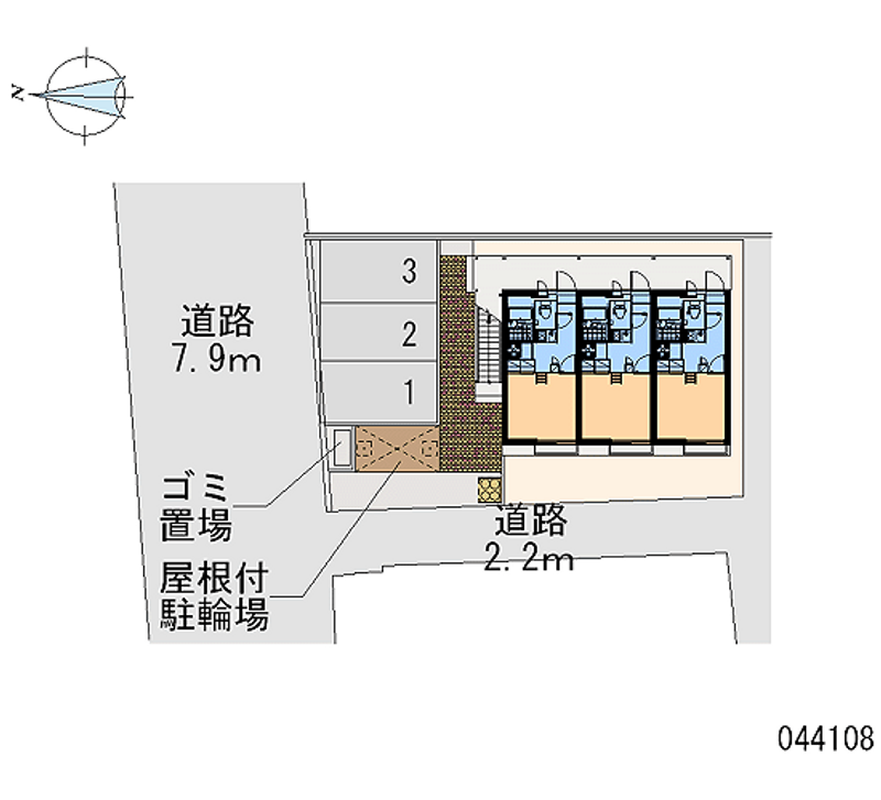 レオパレスまこと 月極駐車場