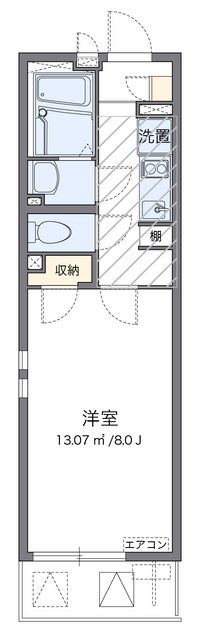 クレイノきよらか 間取り図