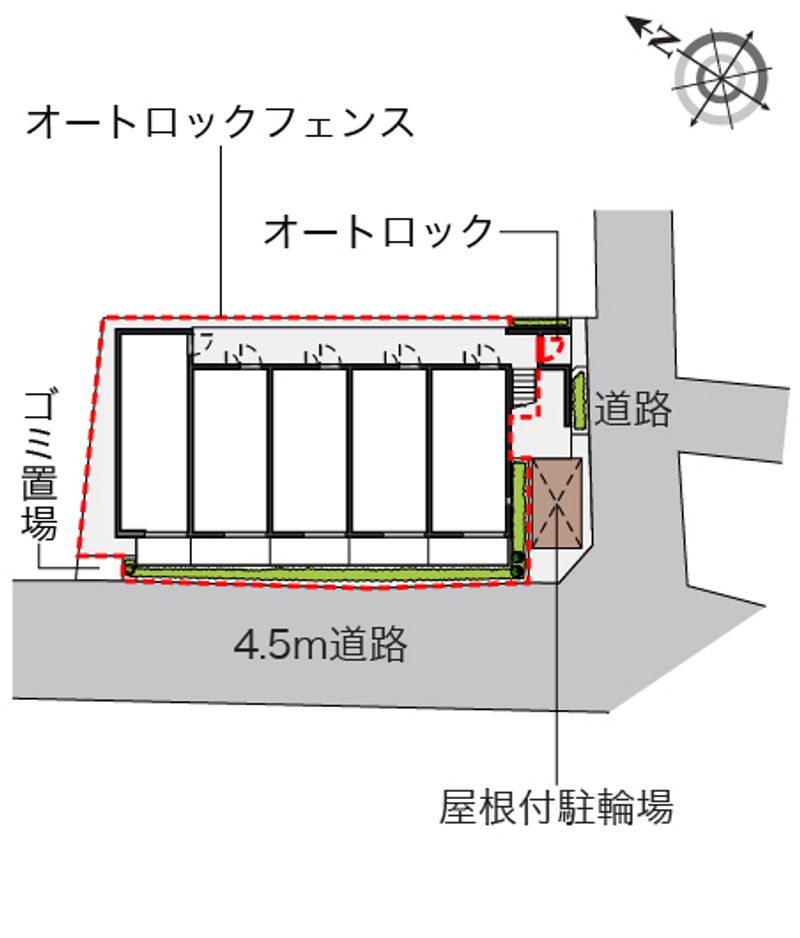 レオネクスト南新宿 配置図