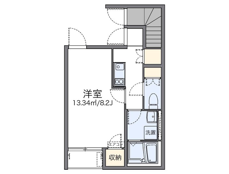 レオネクストレインボーヒルズ 間取図