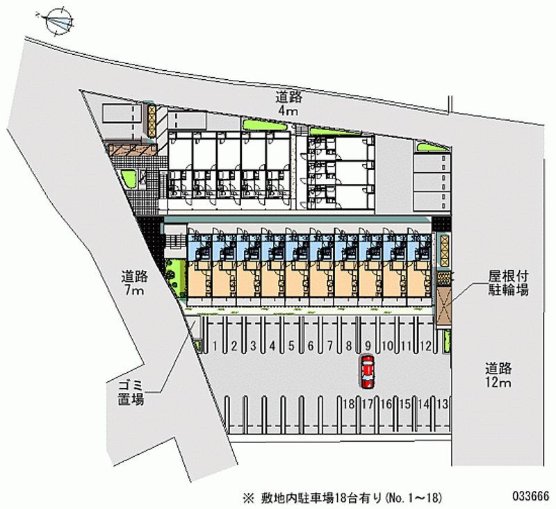 33666 Monthly parking lot