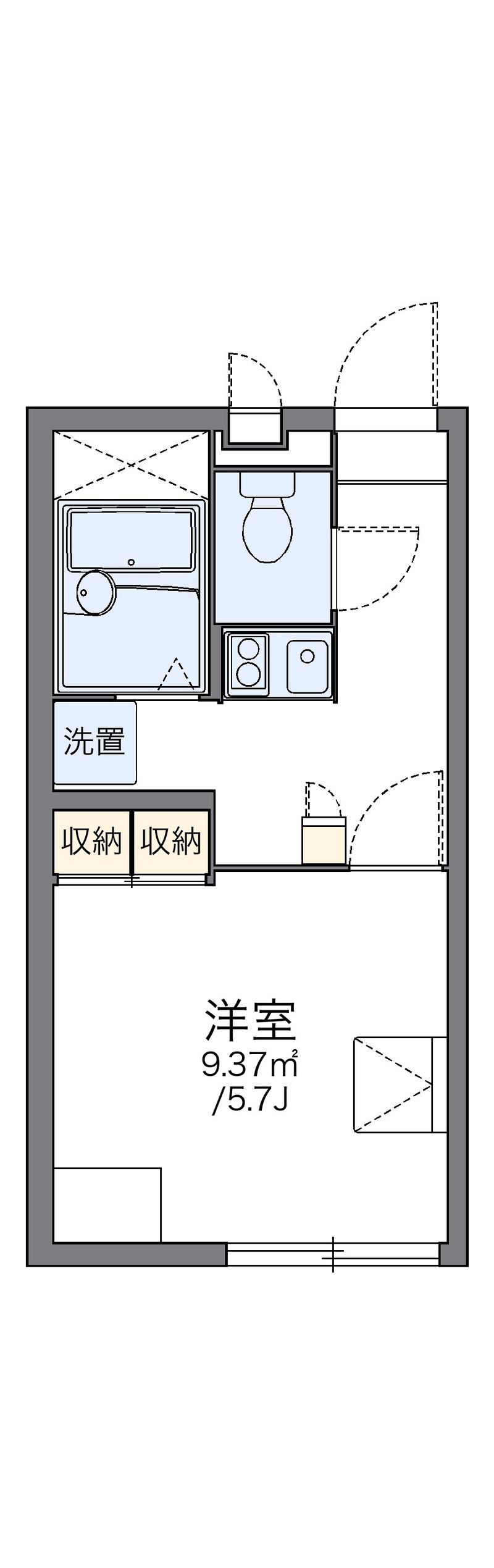 レオパレスａｂｕｅｌａ 間取図