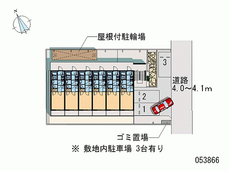 53866 Monthly parking lot