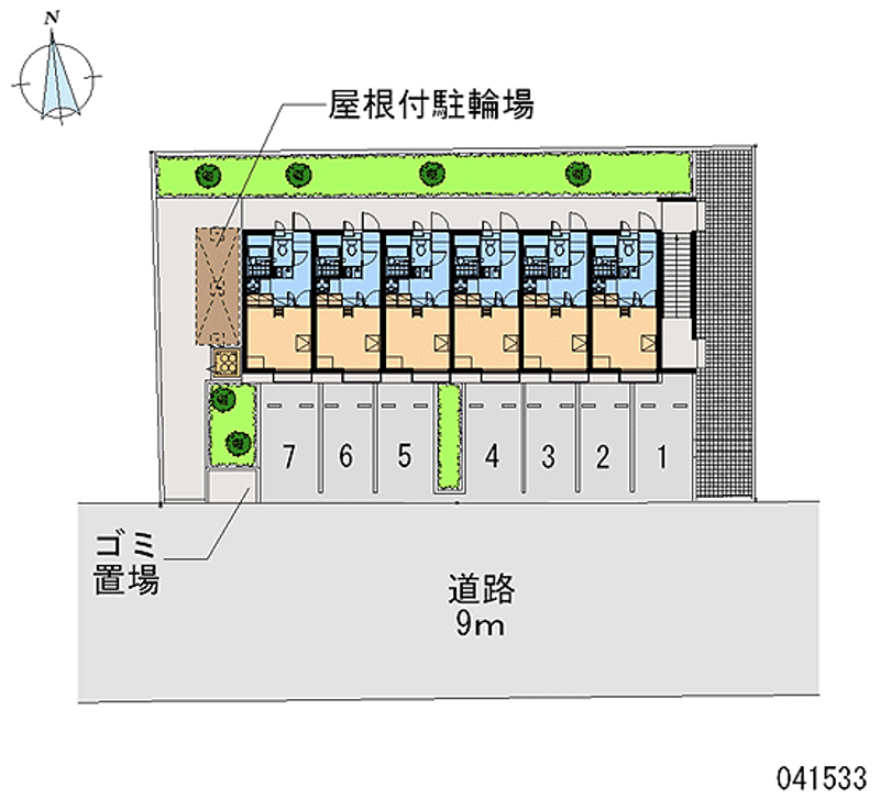 レオパレスベルウッド 月極駐車場