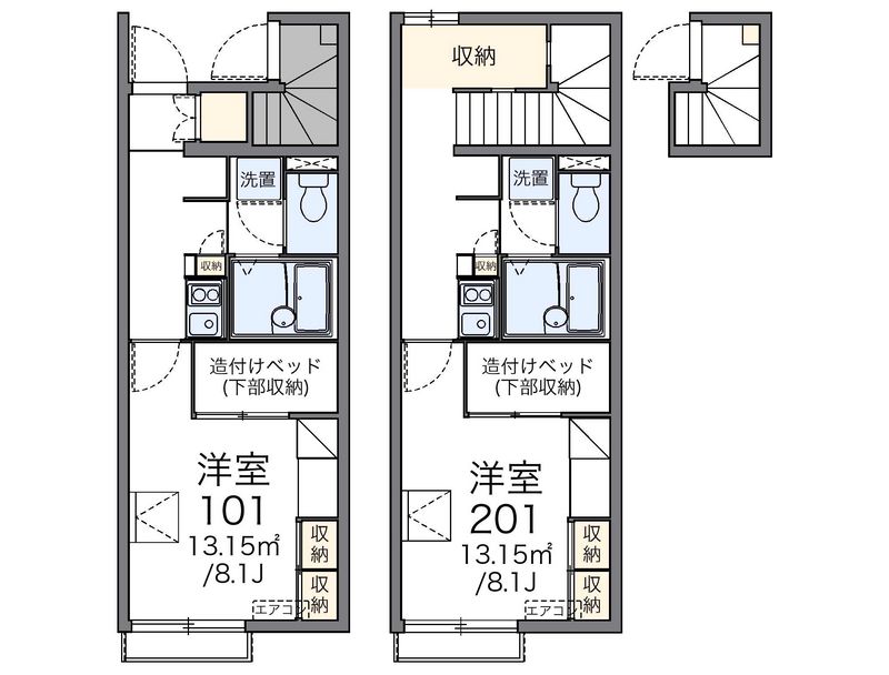 レオネクストグロリア 間取図