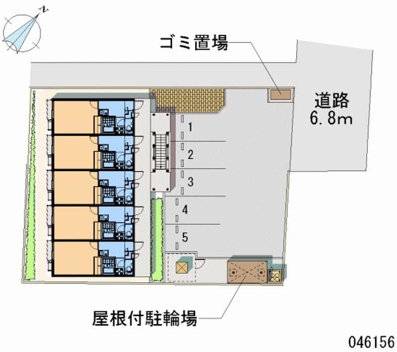 レオパレスガード１ 月極駐車場