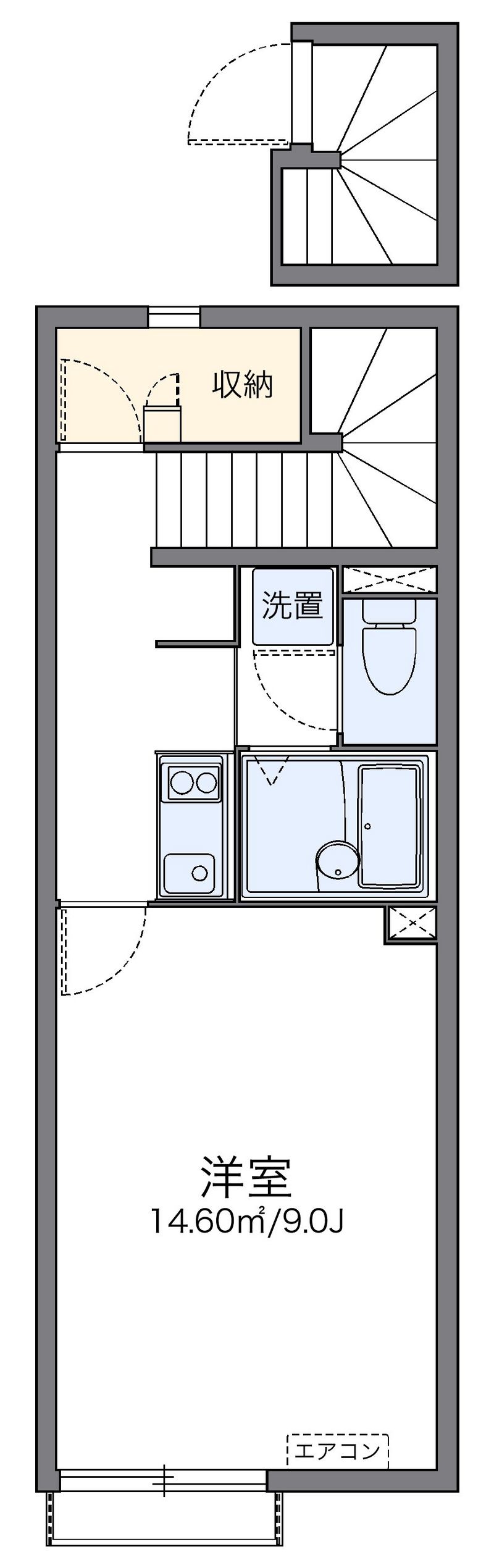 レオネクスト暁 間取図