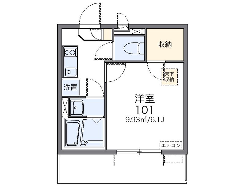 レオネクスト苅藻Ⅱ 間取図