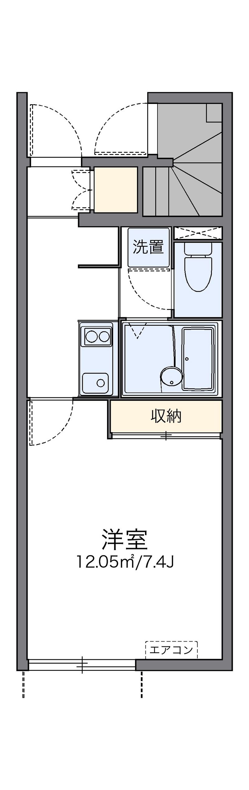 レオネクストクレール 間取図