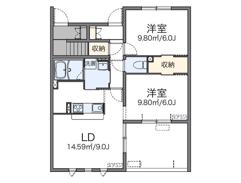 レオネクストクオーレ 間取図