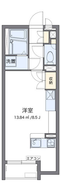 レオネクストヴィラ　アゼリア 間取り図