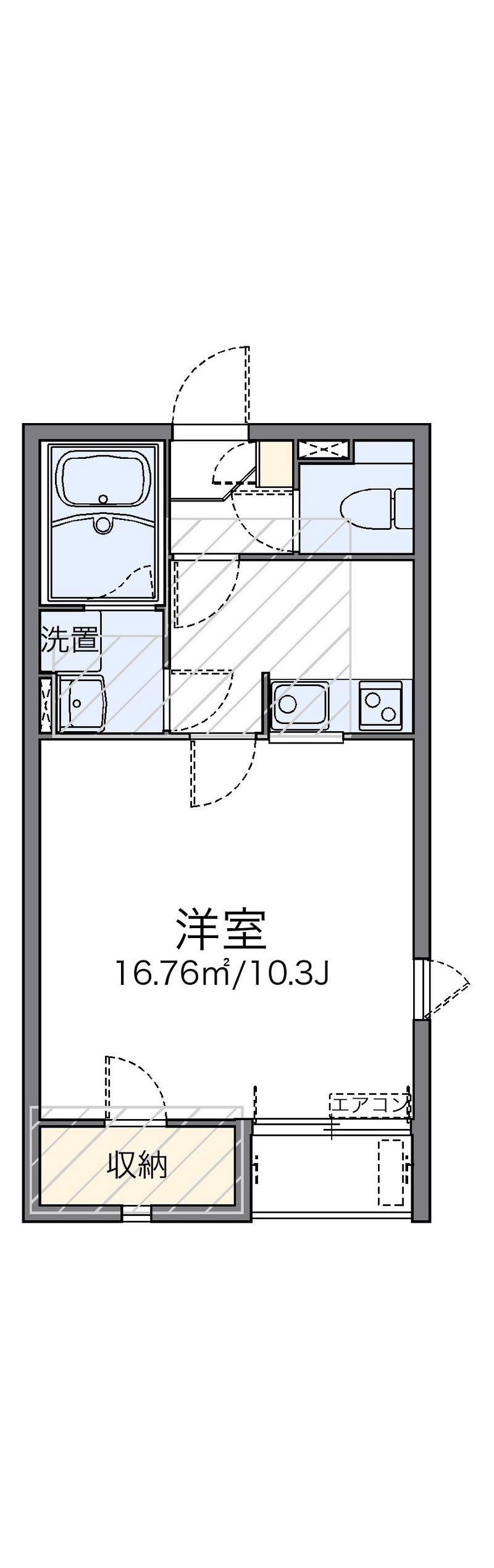 レオネクストブルーメハイム 間取図